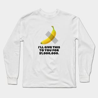 Funny Banana Tape Long Sleeve T-Shirt